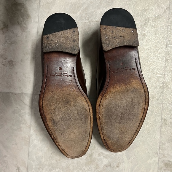 To Boot New York 12M dark brown penny loafers - Picture 5 of 7